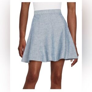 NWT Rag & Bone Suki Chambray Mini Skirt